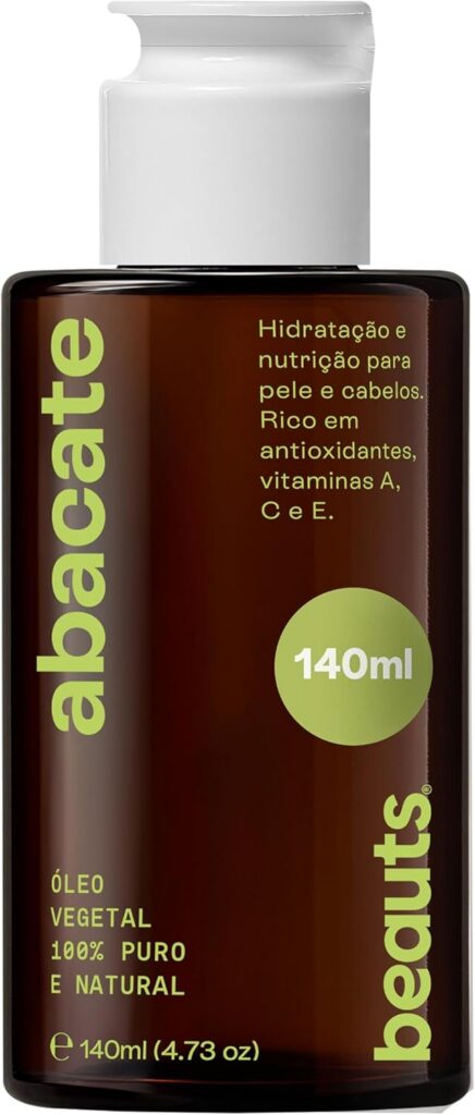 Óleo de Abacate 100% Puro Vegetal e Natural