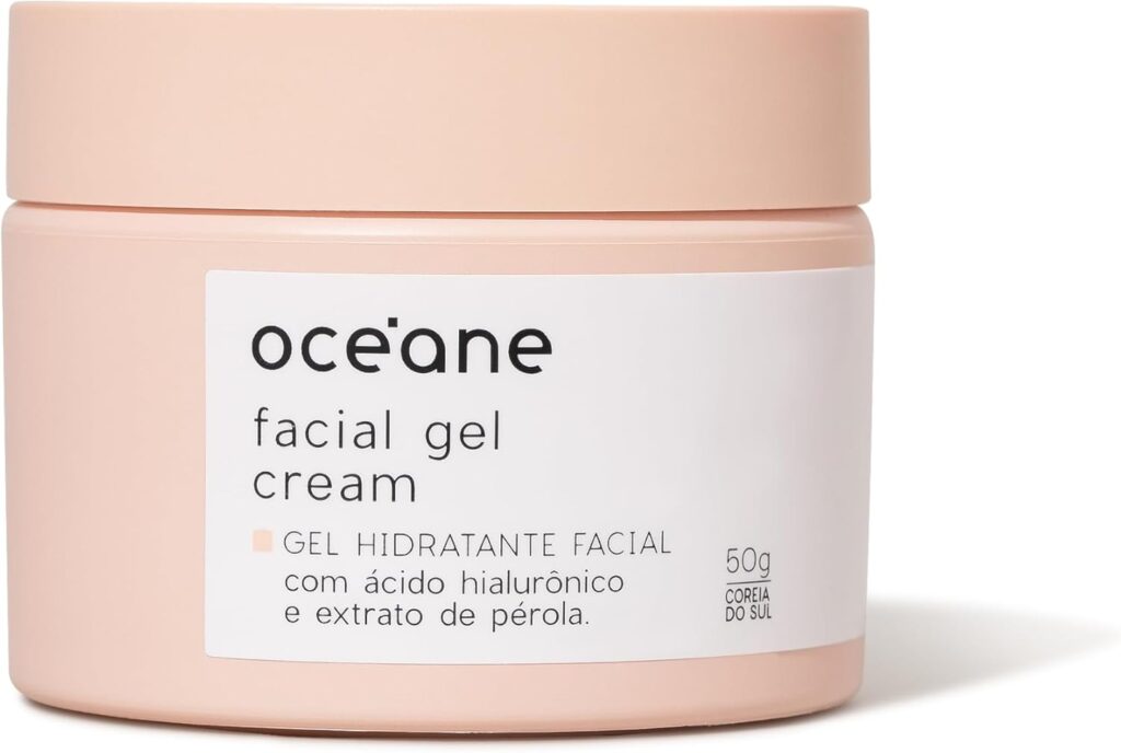 Océane Gel Hidratante Facial com Extrato de Pérola