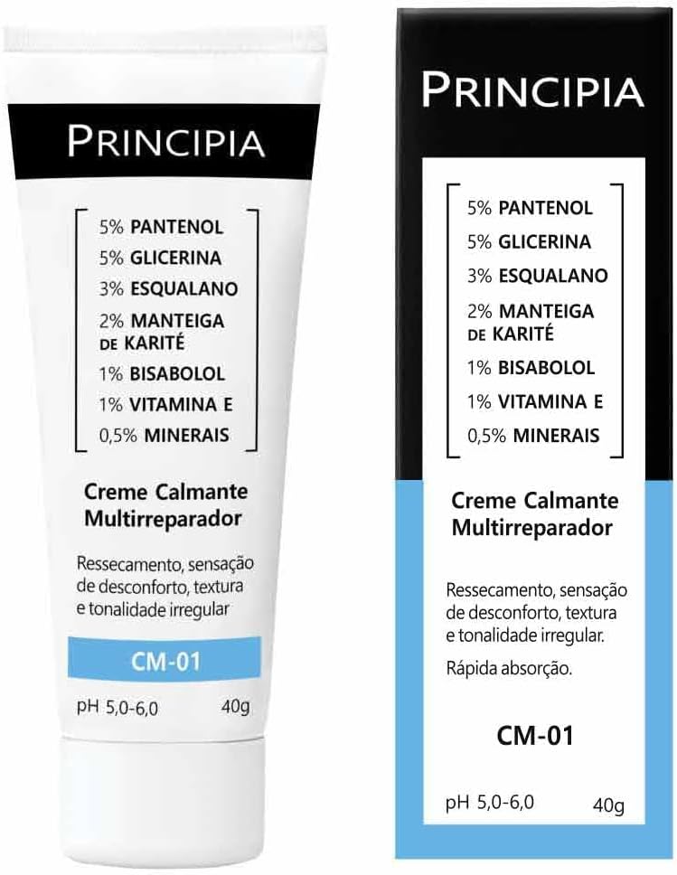 PRINCIPIA, Creme Facial Calmante Multirreparador
